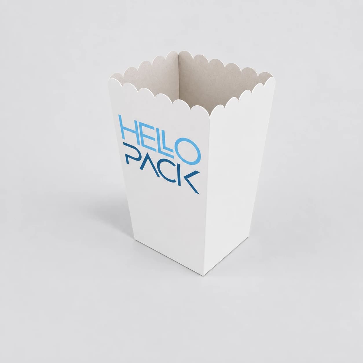 Anteprima del modello scatola pop corn