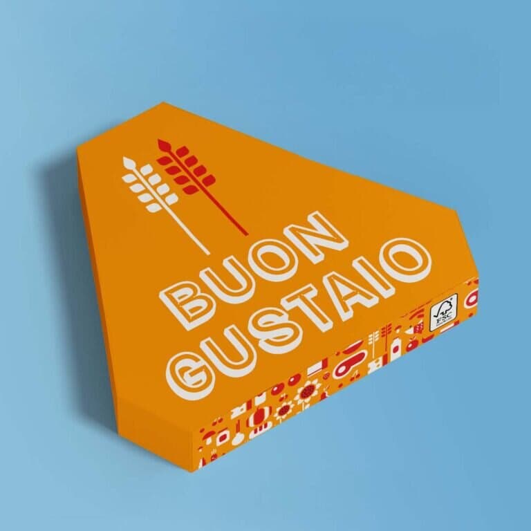 Packaging HelloPack pronto per la spedizione