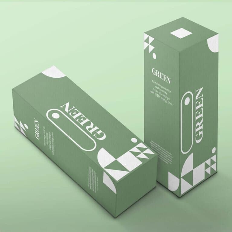 Dettaglio di stampa su packaging personalizzato